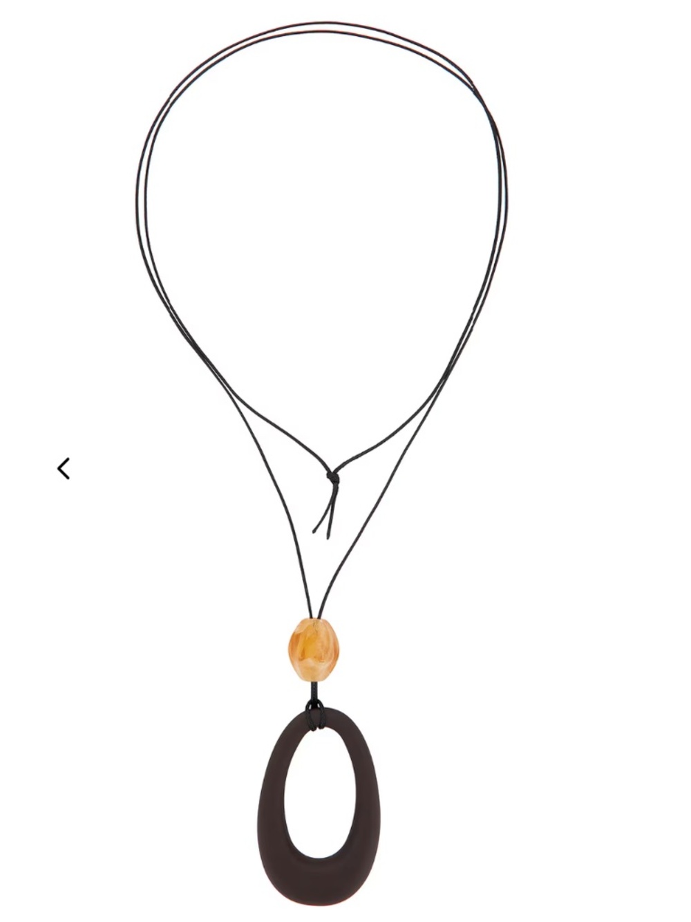 Choker Pendant Wrap Necklace